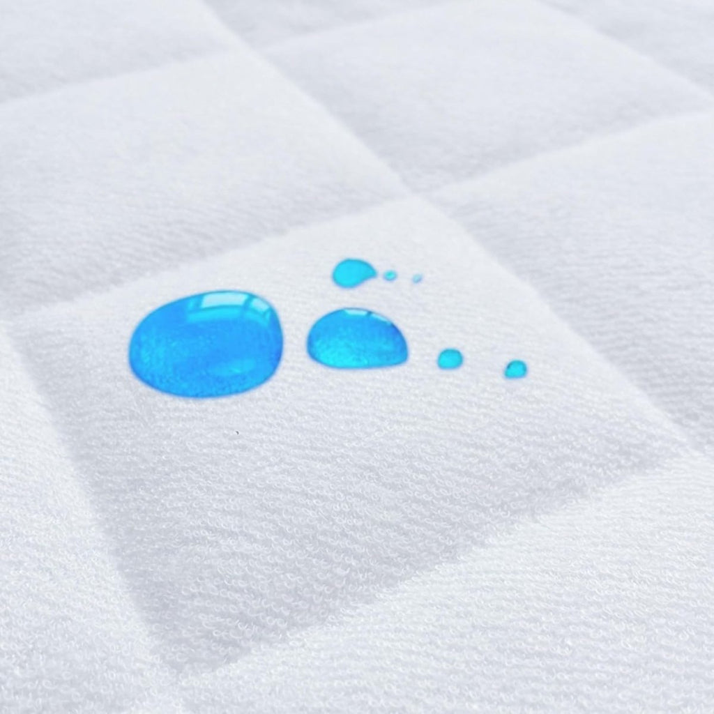 Waterproof Bassinet Mattress Protector 2 Pack (32"x17") - for Fisher - Price Soothing Motions Bassinet - Noiseless, Washable, Bassinet Mattress Cover, Organic - LittleTreasures