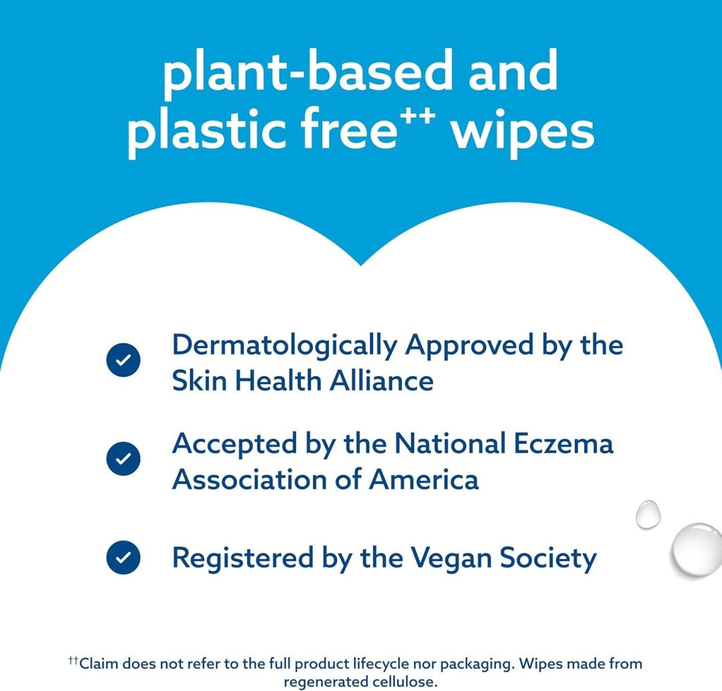 WaterWipes Sensitive+ Newborn & Baby Wipes, 3 - In - 1 Cleans, Cares, Protects, 99.9% Water, Unscented & Hypoallergenic, 720 Count (12 Packs) - LittleTreasures