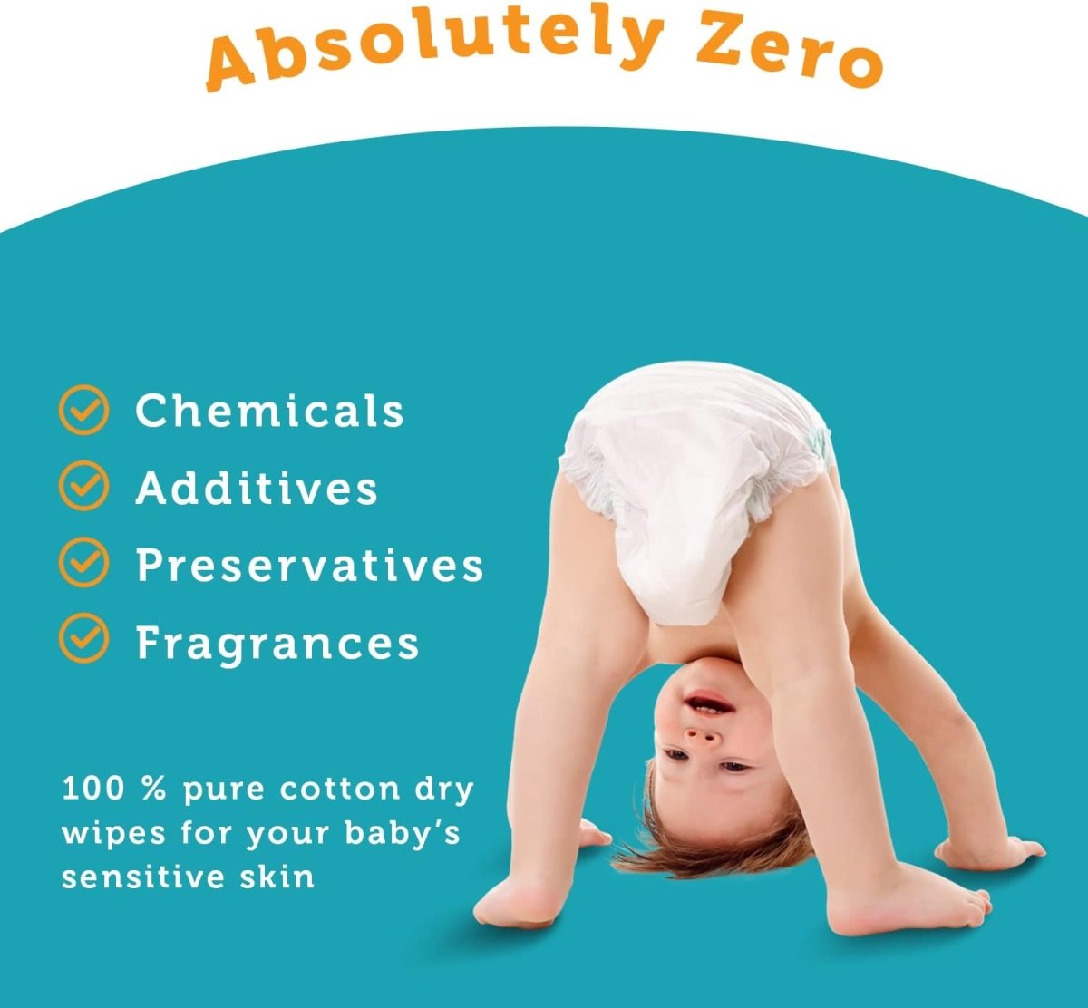 Whoopsie Wipes – The Original 100% Pure Cotton Dry Baby Wipes – Ultra Soft, Unscented, Chemical - Free Wipes for Sensitive Skin – Use Dry or Add Water for Wet Wipes – 6 Packs (600 Count) - LittleTreasures