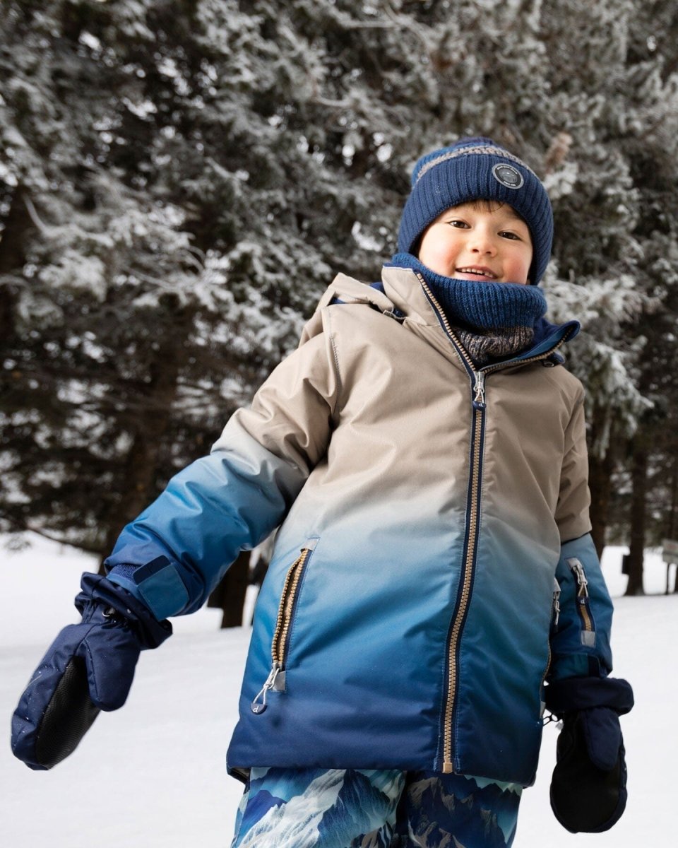 Winter Mittens Play Navy Blue - LittleTreasures