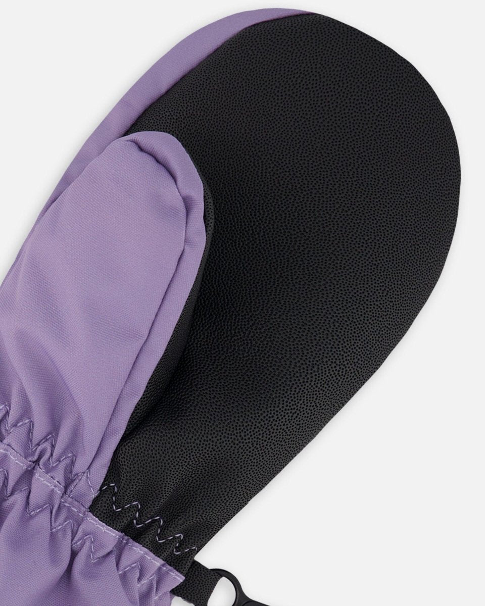 Winter Mittens Play Purple Gray - LittleTreasures