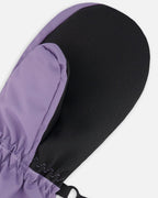 Winter Mittens Play Purple Gray - LittleTreasures