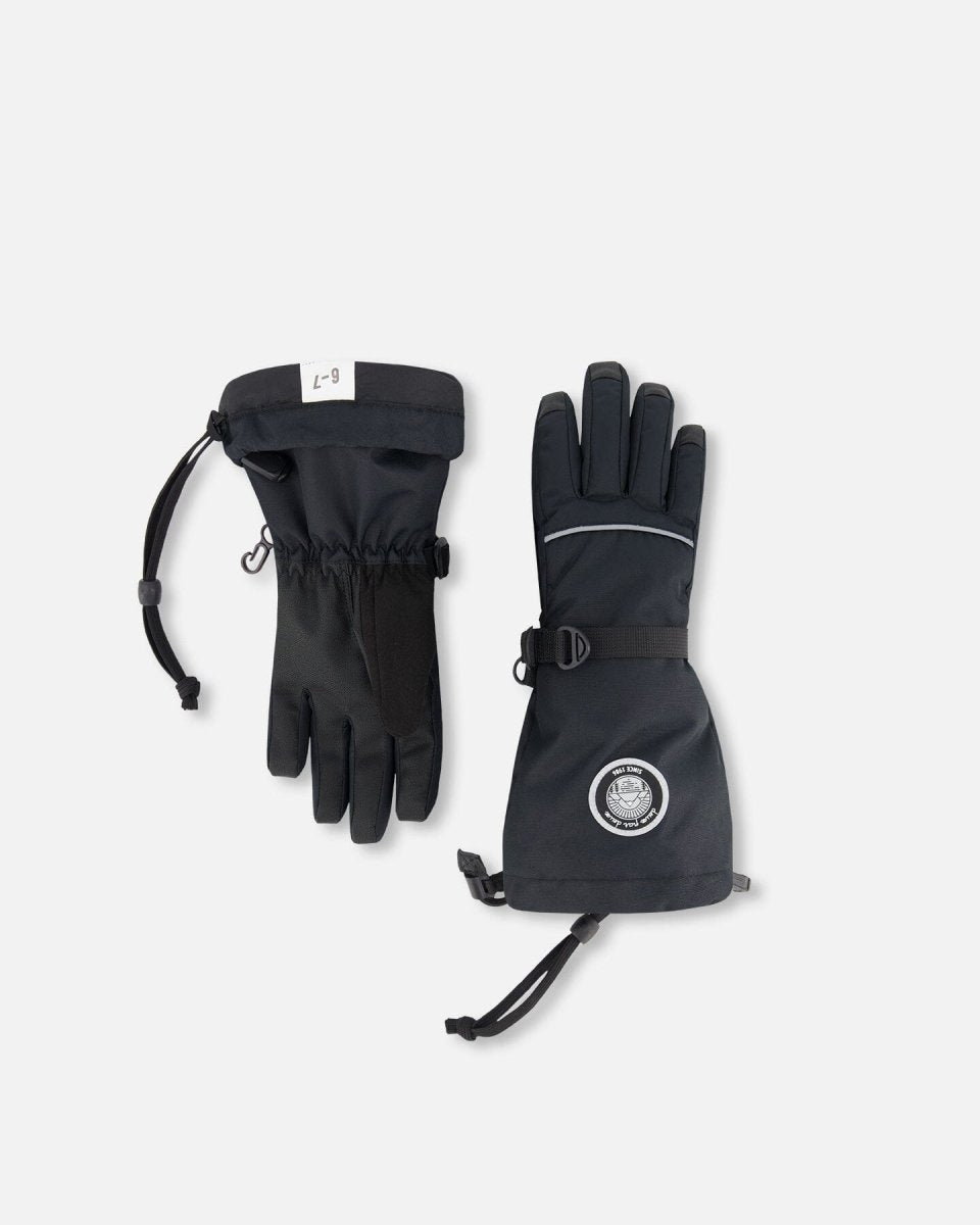 Winter Teknik Gloves Black - LittleTreasures