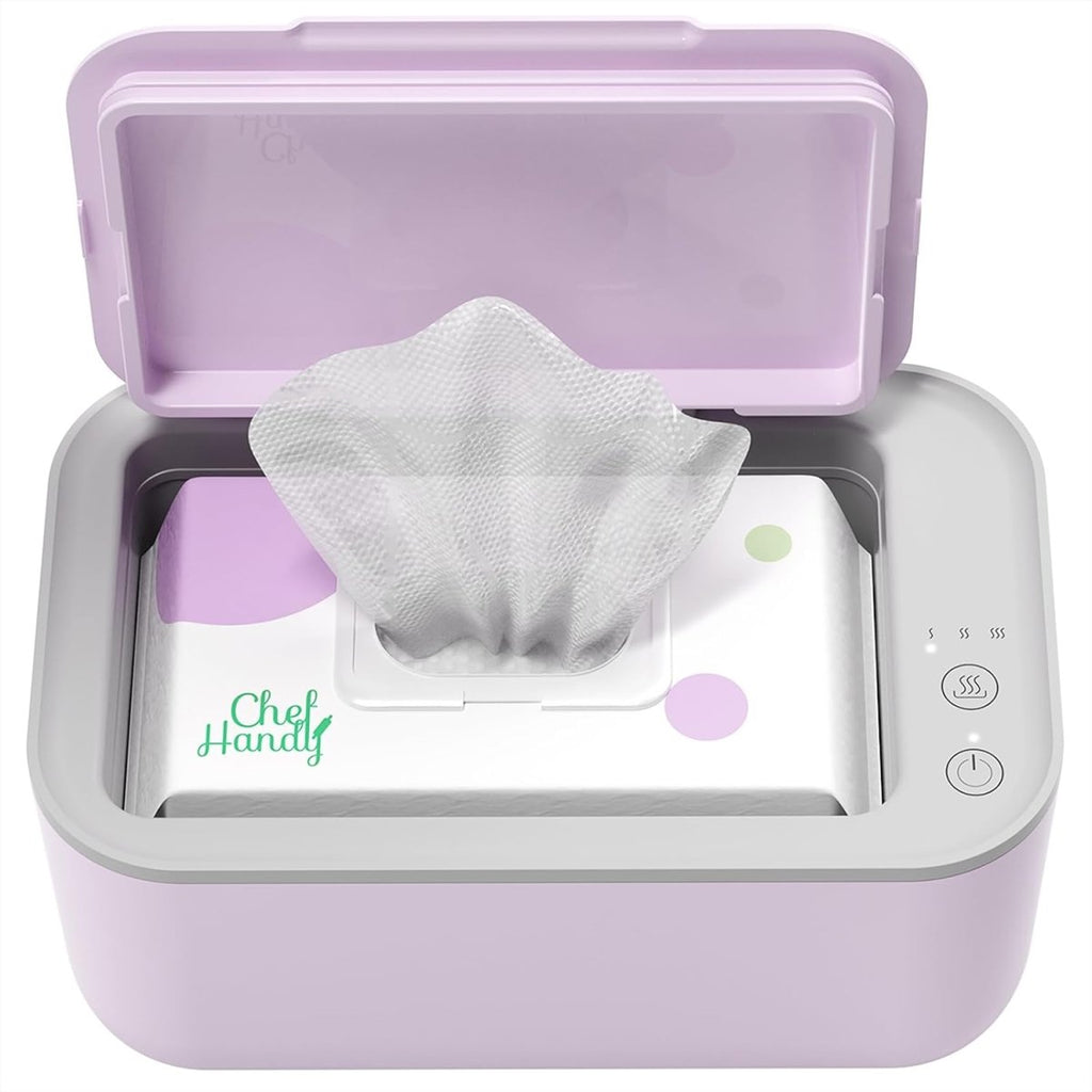 Wipe Warmer, Baby Wipe Warmer with 3 Modes Temperature Control, Diaper Wipes Dispenser with Large Capacity, Evenly Overall Heating, Constant Temperature Wipe Holder - LittleTreasures