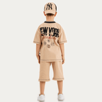 Yankee Bad Boy Casual Short Set - LittleTreasures