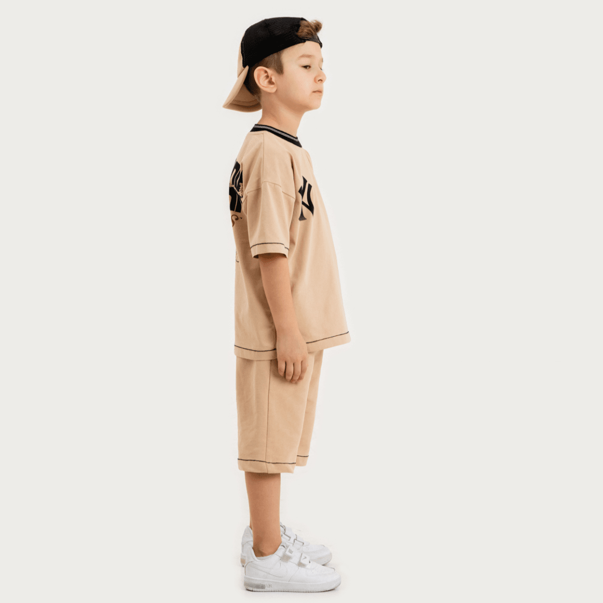 Yankee Bad Boy Casual Short Set - LittleTreasures