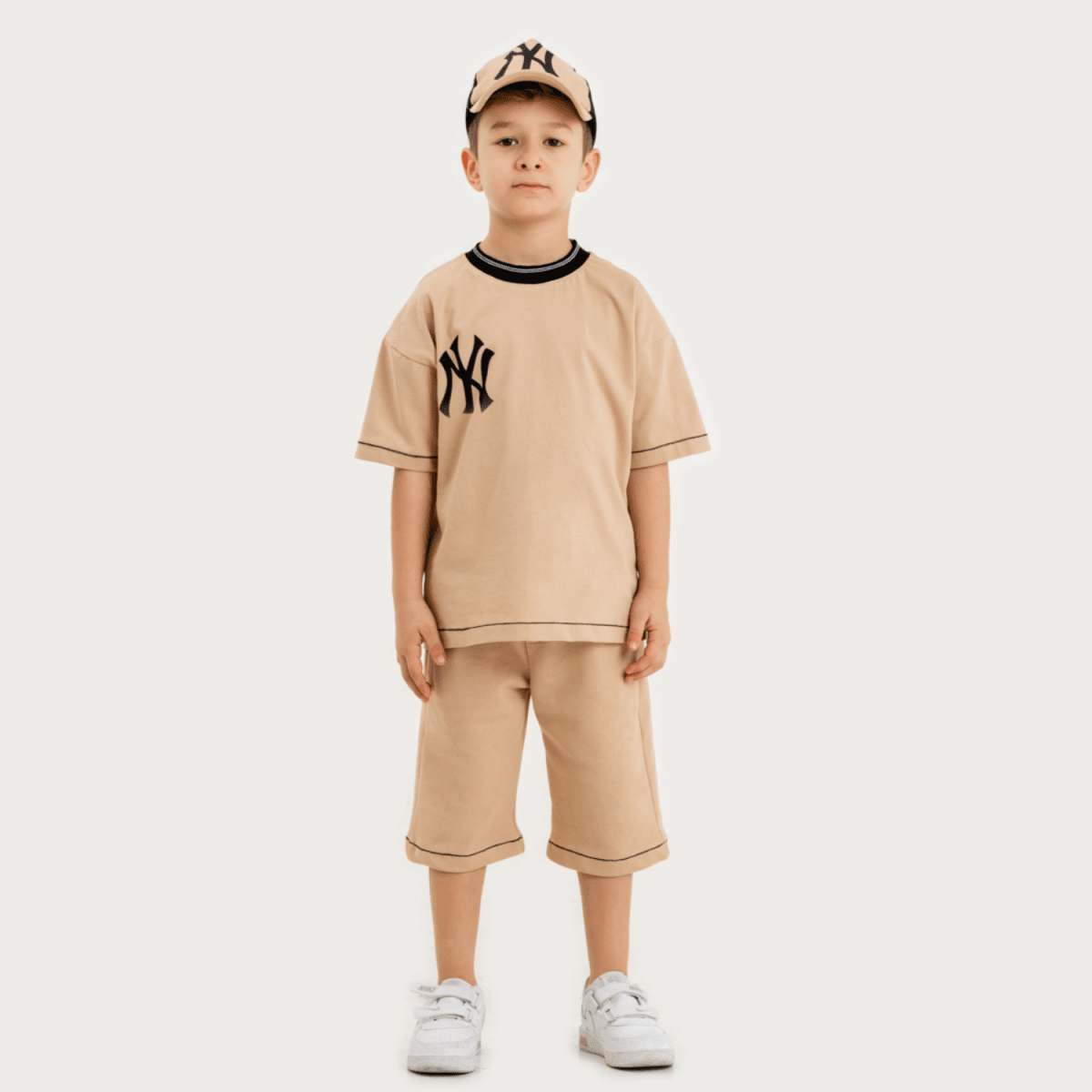 Yankee Bad Boy Casual Short Set - LittleTreasures