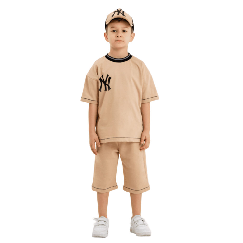 Yankee Bad Boy Casual Short Set - LittleTreasures