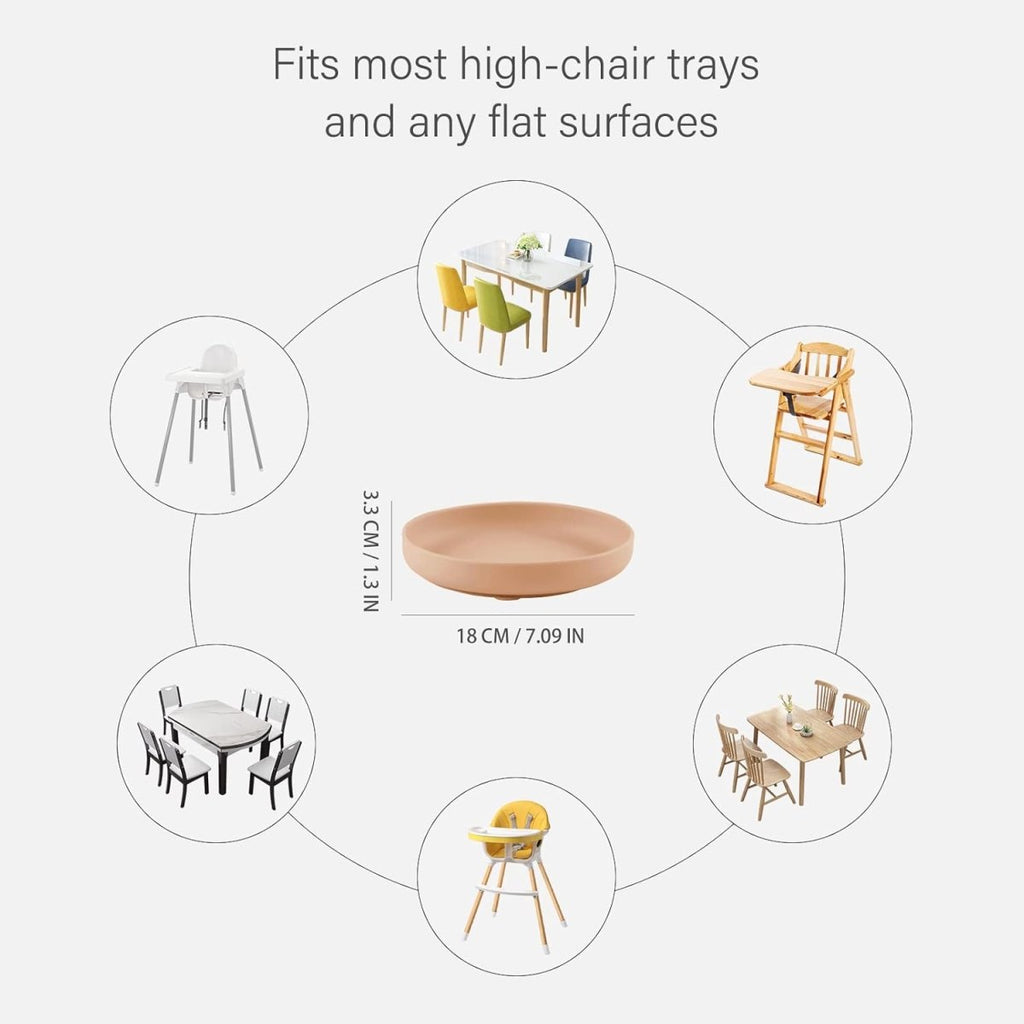 Yooforea Honey Silicone Baby Feeding Set - Safe & Durable Tableware - LittleTreasures