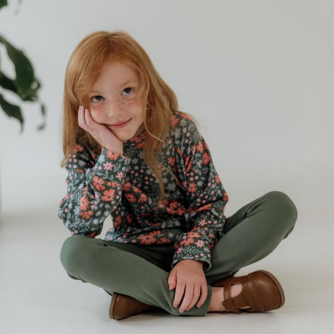 Youth Bamboo Raglan Pullover | Prints — Last Call - LittleTreasures